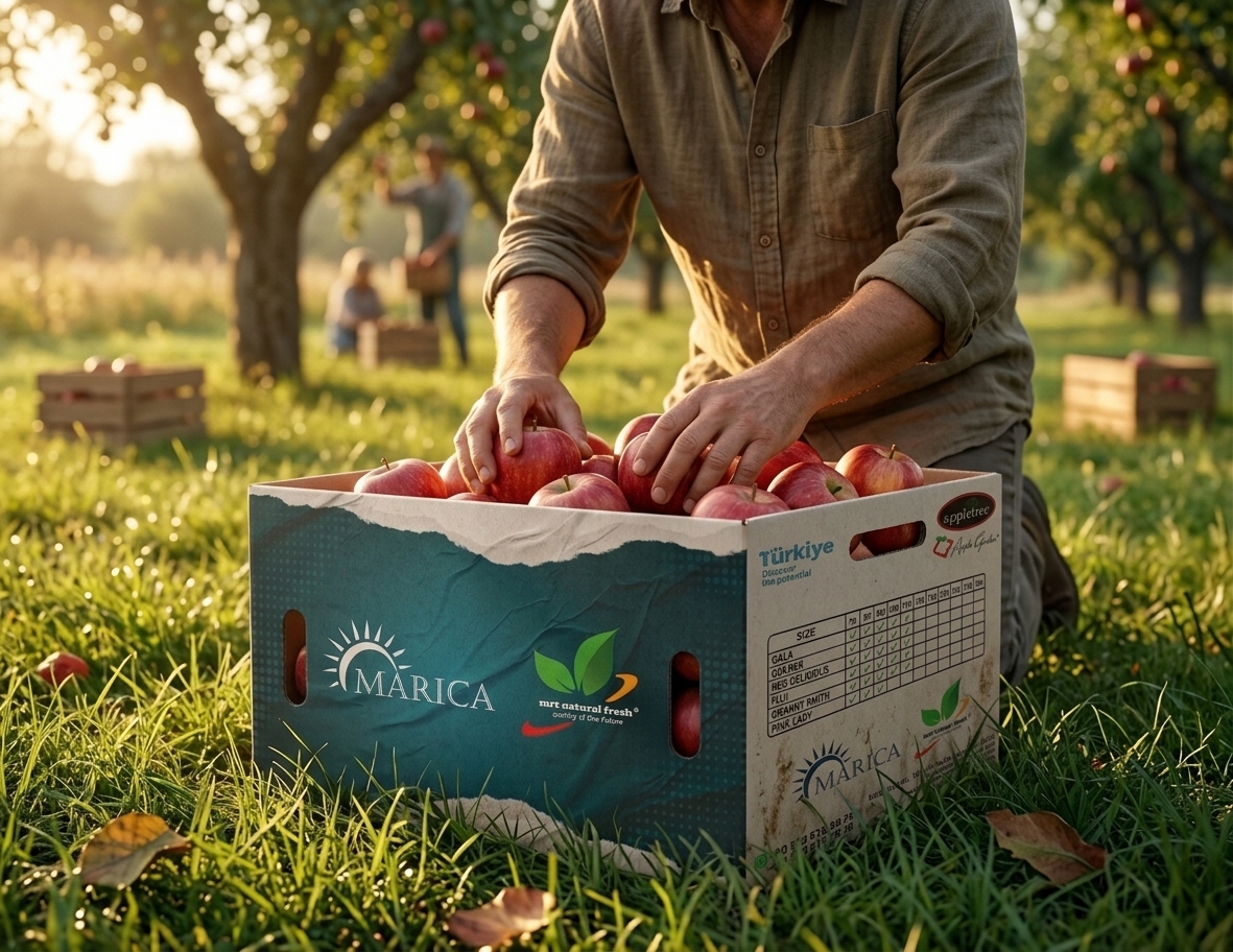 MRT Natural Fresh MARICA Produce Packaging Design