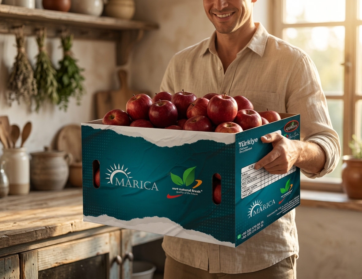 MRT Natural Fresh MARICA Produce Packaging Design