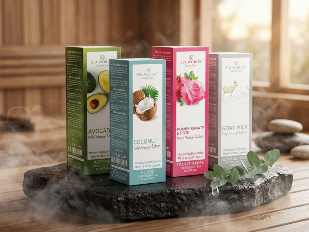 NAZAR SPA WORLD 
Product Packaging Design