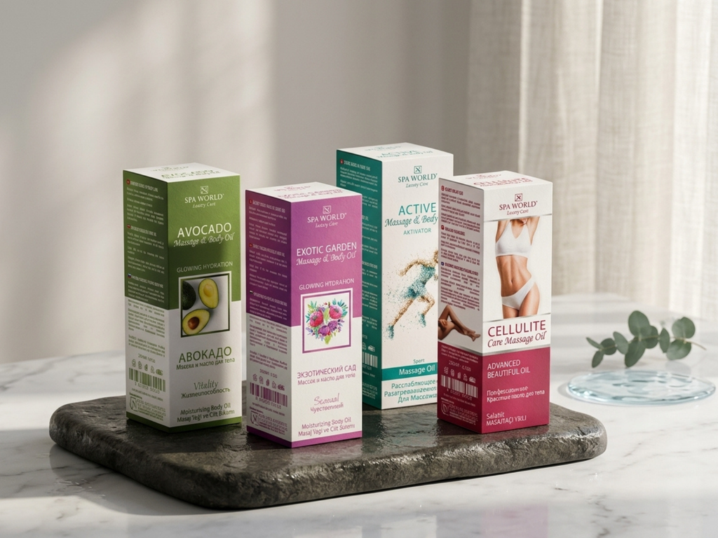 NAZAR SPA WORLD 
Body Care Packaging Design