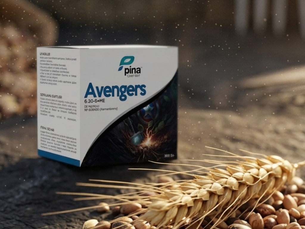 PINA CROP AVENGERS 
Product Box Design