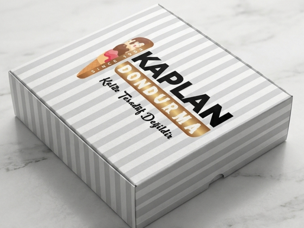 KAPLAN DONDURMA
Ice Cream Box Packaging Design