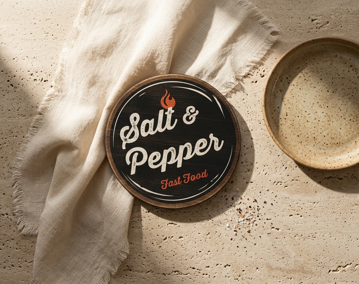 SALT & PEPPER — Brand Identity & Logo Design