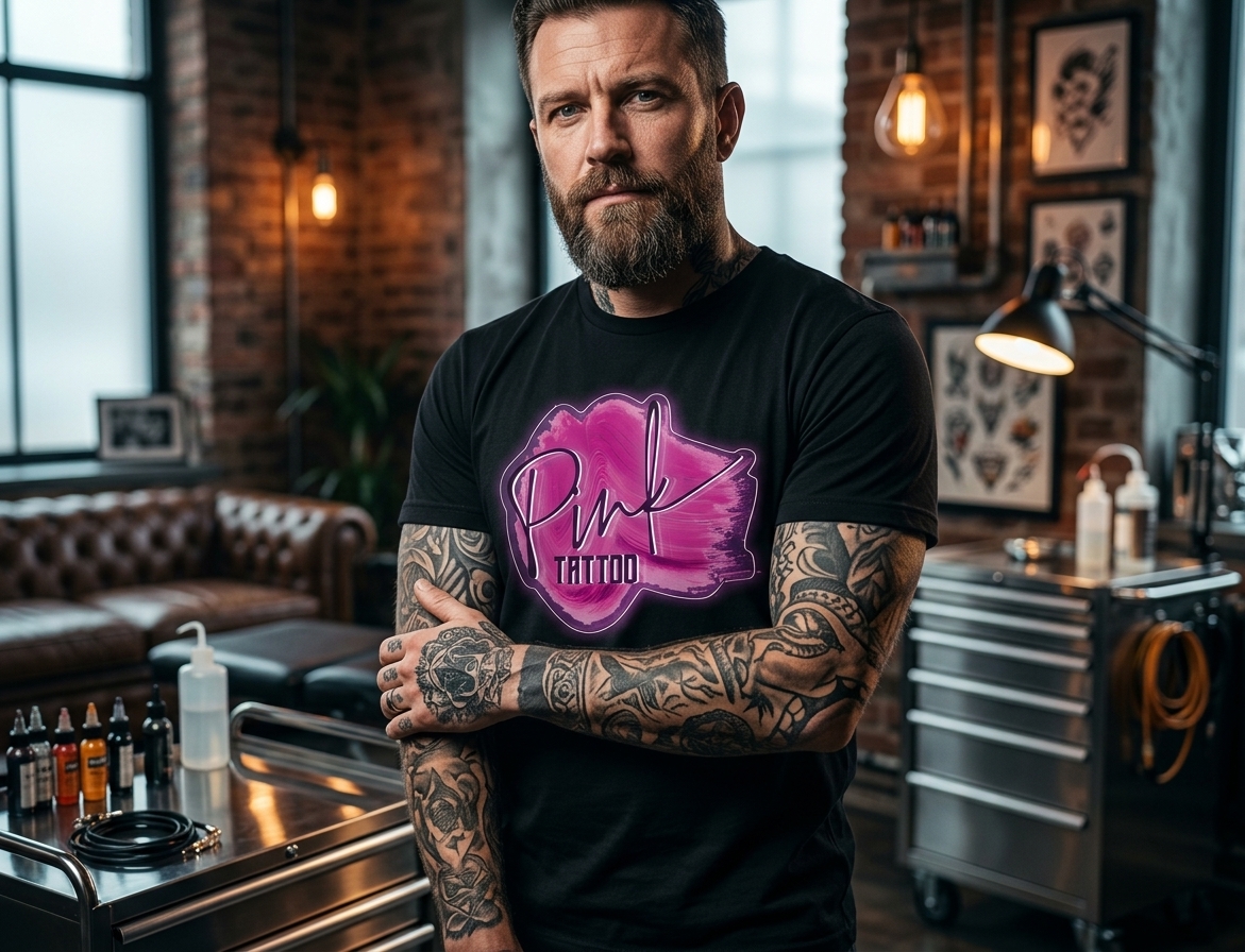 PINK TATTOO — Brand Identity & Logo Design