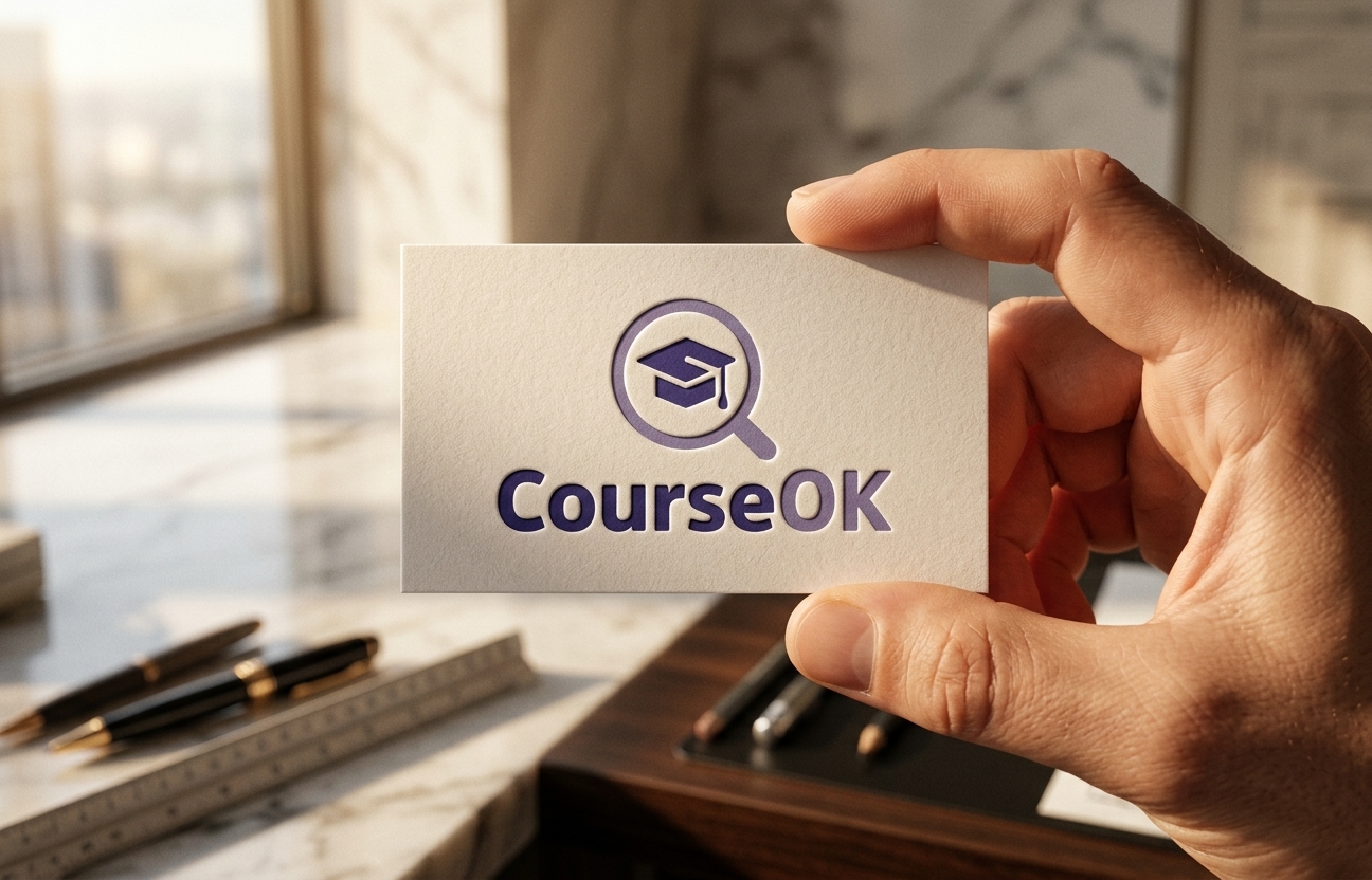 CourseOK — Brand Identity & Logo Design