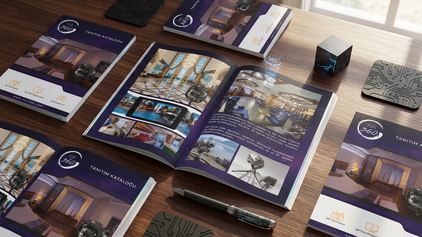 TSR 360 — Corporate Catalog & Brand Identity Design