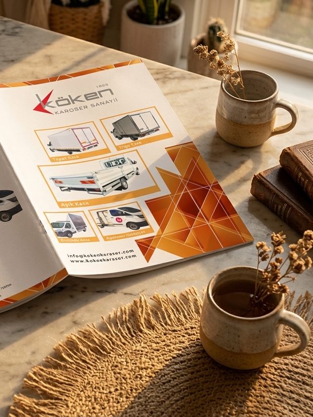 KÖKEN — Corporate Catalog & Brand Identity Design