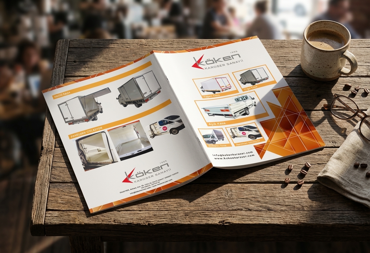 KÖKEN — Corporate Catalog & Brand Identity Design